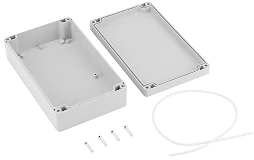 Vattentäta ABS-anslutningsboxar, 200 × 120 × 56 mm plastfördelningsbox gör-det-själv kopplingsdosa för grendosa elektriska tillbehör