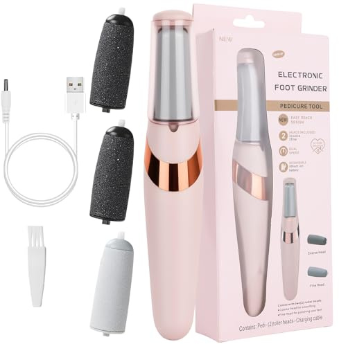 nilic Electric Foot File Hard Skin Remover Portable Callus Remover for Feet