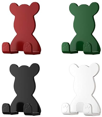 AAED 4 PCS handtuchhalter ohne bohren handtuchhalter haken selbstklebend selbstklebende haken handtuchhaken selbstklebend haken ohne bohren wandhaken selbstklebend klebehaken badezimmer Kreativität