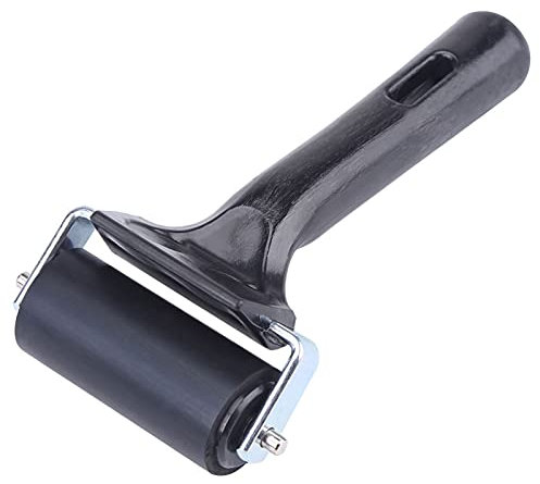 Gummi Kleine 2 Walzen Zum Basteln 16×9×5 Gummi Brayer Roller Pinsel Tintenapplikator Kunsthandwerk Ölgemälde Werkzeug