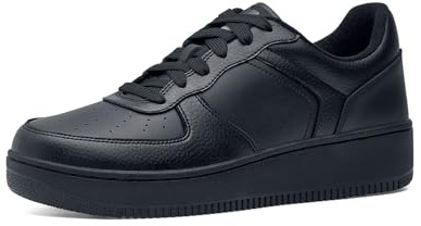 Shoes for Crews Unisex Slip-Resistant Work Trainers - Comfortable Work Shoes for Men & Women in Food Service, Warehousing, Maintenance - Holcombe CE