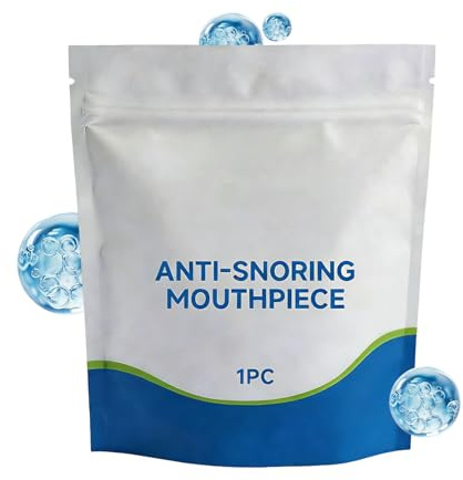 Dispositivo Anti Ronquidos,Protector Nocturno Para Rechinar Dientes Con Diseño Abierto - Aparato Para Dejar De Roncar | Para Viajes, Camping, Hotel, Noche, Sueño Nocturno, Dormitorio y