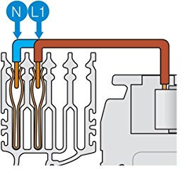 Unipolare abb-entrelec – Borne Netzteil L1 (10U) unifix-l