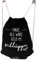 #detailverliebt Turnbeutel mit Spruch zum Tanzen I ca. 37 x 46 cm I Baumwolle-Sportbeutel in schwarz zum Umhängen Zuziehen für Mädchen Teenager Damen I dv_384