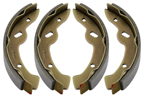 LEAPGOMAX EZGO Golf Cart Replacement Brake Shoes Pads 27943G01 70795G01 Fits E-Z-GO Medalist 1997+, EZGO TXT 1997+, Workhorse 96+, Yamaha G14-G22 94-06(Note: Not Fit 4-Cycle EZGO)