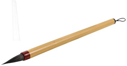 DOITOOL Rattenschnurrhaar Kalligrafiepinsel Kalligrafiepinsel Feder Traditioneller Stift Kalligrafiekunst Schreibwaren Kalligrafie Schreibpinsel Kalligrafie Zubehör Tinte Schwarz