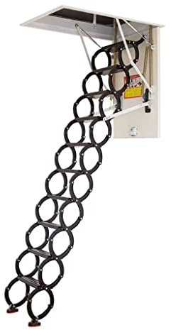 Escalier de Grenier Pliant Mural, échelle estable avec pédale antidérapante pour Un accès Facile et Un Gain de Place (M3 70 x 120 cm/28 x 48 Pouces)