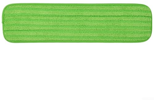 Paño de repuesto para mopa plana de microfibra de 18 pulgadas, material grueso y absorbente para trapear húmedo y polvo seco en varios pisos