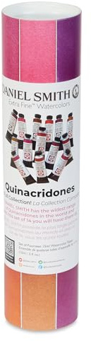 DANIEL SMITH Extra Fine Watercolor - Set of 14, Quinacridones Collection, 15 ml Tubes