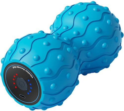 Peanut Massage Ball, Multifunction Vibrating Massage Ball with Five Gears ,Hands, Back of Legs and Other Parts