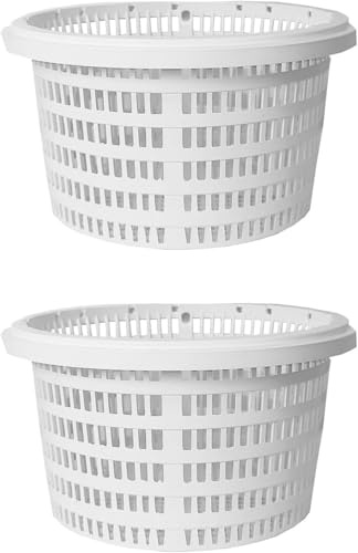 Genérico 2 Piezas Skimmer Standar Cesta Filtro Piscina Repuesto,Cesta De Colador De Piscina Cesta Reutilizable para Desnatador De Hojas De Piscina, Cestas De Repuesto para Piscinas para Hojas
