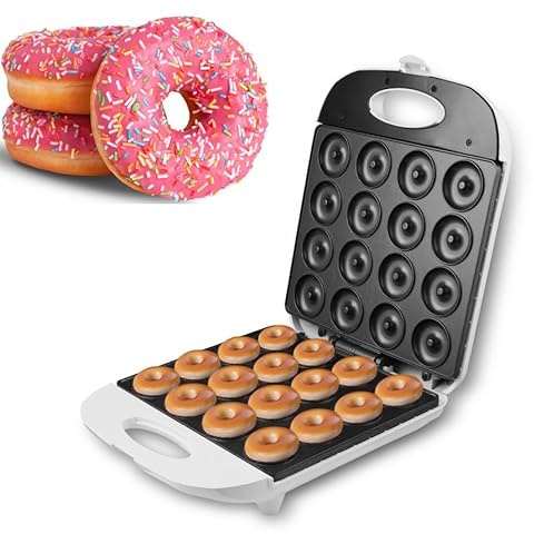 Mini macchina per ciambelle per 16 ciambelle antiaderenti per ricette vegane e noci