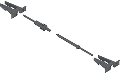 Blum TIP-ON Synchronisierung MOVENTO Kunststoff RAL 7037 staubgrau