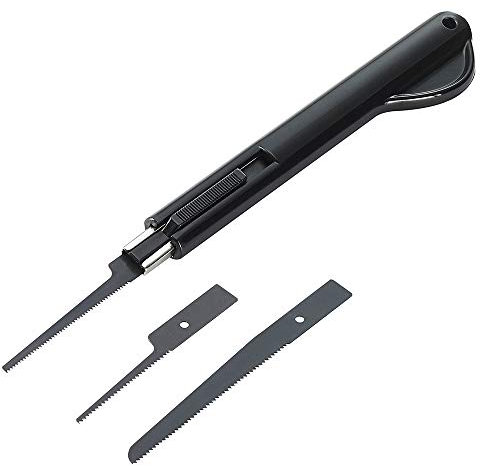 Revell 39067 39067 Präzisionssäge mit 3 wechselbaren Sägeblättern, Spezialwerkzeug für den Plastikmodellbau 39067-Zubehör, schwarz