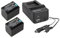 Set 3 en 1 para Sony FDR AX53/AX53 Ultra HD - 2 baterías para videocámara Sony NP-FV70 Cargador 4 en 1 (1500 mAh) + (Entre Otras con USB/Micro USB y Encendedor de Coche)