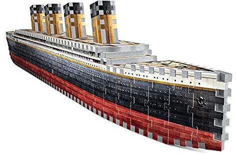 Wrebbit 3D Titanic Jigsaw Puzzle - 440 Pieces