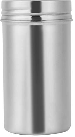 Kaffeburk Av Rostfritt Stål, Espressoburk, Teburk, Rostfri Burk med Innerlock för Kaffepulver och Kaffebönor, Förvaringsburk för Hem, Utomhus, Restaurang(420 ml)