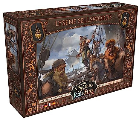 CMON, A Song of Ice & Fire – Lysenische Söldner, Erweiterung, Tabletop, 2 Spieler, Ab 14+ Jahren, 45-60 Minuten, Deutsch, Mehrsprachig