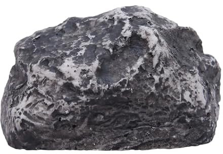 Pietra nascondiglio chiave Cassetta portachiavi nascosta a forma di pietra Custodia in resina finta resistente alle intemperie Custodia di sicurezza in resina dall'aspetto reale Sensazione reale for i