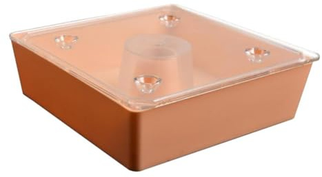 Grtheenumb Alimentador Superior de Colmena|Alimentador de Abejas 2L Entrada Superior de Colmena de Abejas Herramienta de Apicultura Agua de Cuadrada para Equipos
