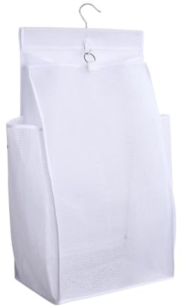 Laundry Basket | Swivel Hook Mesh Organizer | Tvätt för hammare kläder | idealisk för sovsal gym RV lägenhet dam vuxna hemmaägare