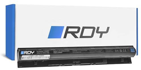 RDY Laptop Akku L12M4E01 L12L4E01 L12L4A02 L12M4A02 L12S4E01 L12S4A02 Batteri för Lenovo G50 G50-30 G50-45 G50-70 G50-80 G500s G505s Z710 Z50 Z50-70 (Kapacitet: 2000 mAh 14.4V)