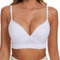 SEAGETTINO Nahtloser Push Up BH für Frauen Strap Multiway Convertible T-Shirt BH Tiefer V-Ausschnitt Bügel Plunge BH