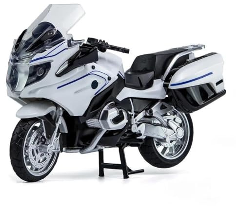 HFMXZHI Modèle réduit de Moto Collection De Modèles De Moto en Métal, Simulation Moulée sous Pression, Cadeaux pour 1:12 pour BMW R1250 RT(with Foam Box)