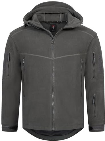 Höhenhorn Biferten Herren Militär Fleecejacke Grau Gr. XL