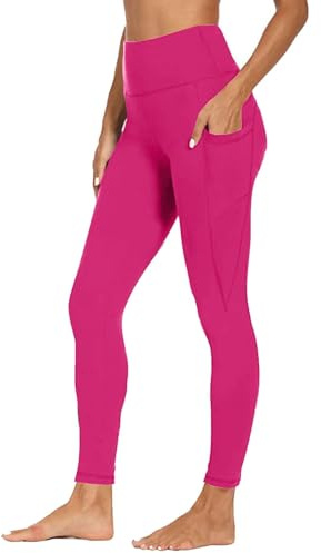 Kompressionsträning, hög midja, leggings för kvinnor, gymleggings, plusstorlek, yogabyxor, magkontroll, tights med hög midja, byxor för träning, löpning, sport med fickor, fitness