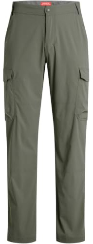 Craghoppers NosiLife RIF - Pantaloni Cargo da Uomo, Protezione Solare Anti-Insetti