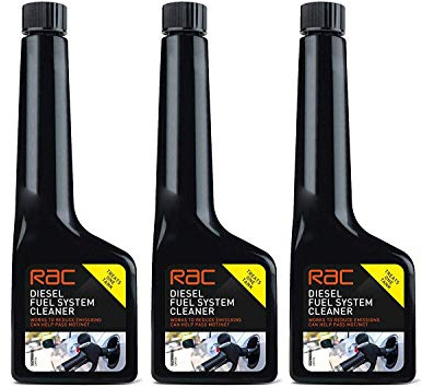 ASC 3Pk - RAC DIESEL FUEL SYSTEM CLEANER - Cleans Lines Pump Injectors increase mpg **3Pack**