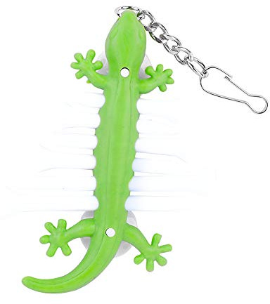 VBESTLIFE Handlicher Tee Holder Träger für Tasche mit Tees Holder und Ball Markern Schlüsselbund Tees Regal Club Geschenkzubehör(Grüner Gecko)