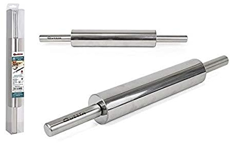 Rodillo Amasar Inox 5.08X25Cm marca QUTTIN