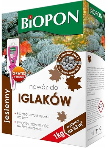 Engrais conifères pour automne hiver et automne Thuja Cyprès Engrais conifères 1 kg