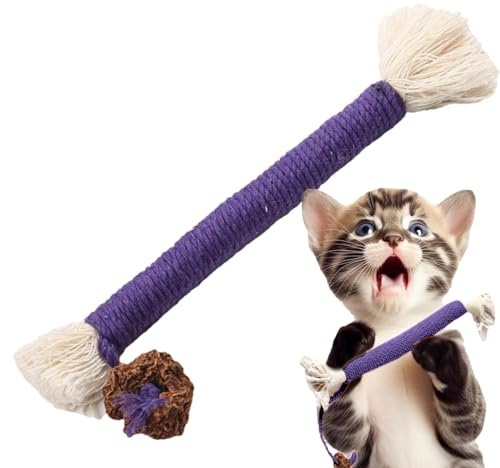 Tuxxjzm Bâtons d'argent pour chats, bâtons naturels en argent pour chats | Jouets à mâcher naturels pour le nettoyage des dents Mélange de chat et de menthe népice - Jouet dentaire pour