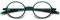 Lanomi Lesebrillen Herren Damen Retro Runde Sehhilfe Lesehilfe Leicht Vollrandbrille Nerd Brillen 1,0 1,25 1,5 1,75 2,0 2,25 2,5 2,75 3,0 3,5 4,0 Matte Grün 1.5