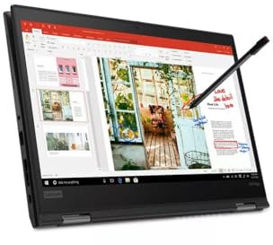 Lenovo ThinkPad X13 Yoga Gen1, 13.3 FHD 2-in-1 Touchscreen Laptop, Intel Core i5-10310U, 16GB RAM, 512GB SSD, American Keyboard, Win 10 Pro (Renewed)