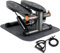 ONETWOFIT Mini Stepper mit Widerstandsbändern, Mini-Stepper-Trainingsgerät für Zuhause, Stepper für das Training mit Einer Tragfähigkeit von 160KG (mini Stepper-Schwarz-1)
