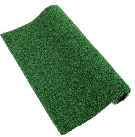 ULTECHNOVO Plataforma de Césped Sintético para Tortugas 60x35 Cm, Alfombra Realista para Hábitat de Reptiles, Rampa Fácil de Escalar y Zona de Descanso para Acuarios y Terrarios