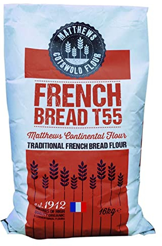 Matthews Cotswold Moulin Saint Martin French T55 Belle Blanc - 16kg Bag (Single Sack)