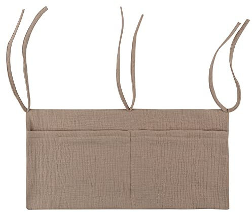 ISAKEN Sängväska, leksaksväska, babysäng, förvaringsväska, hängande förvaringsväska, babysäng arrangör, baby sängväska, för förvaring av leksaker, kläder, blöjor