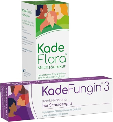 Kadeflora Milchsäurekur + Kadefungin 3 Kombipackung