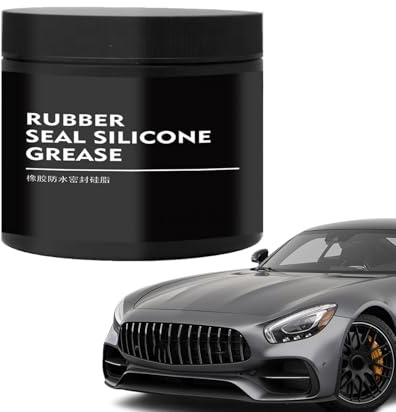 Grasso di silicone - Tubo lubrificante alimentare, sigillante ad anello multiuso O Multipurpose O | Applicazione pennello ad alta lubrificazione impermeabile Valvole ideali Frees Faucet