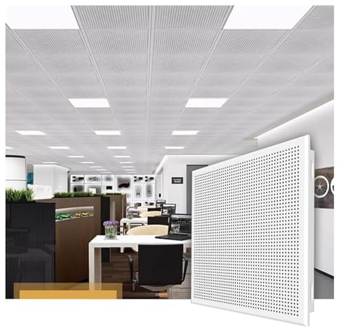 Mattonelle di alluminio decorative del soffitto, pannello riutilizzabile dell'installazione per gli interni del centro commerciale e dell'ufficio