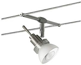 Paulmann Halogen Seil Spot 12V Seilsystem 160mm Seilabstand GU5,3 GU4 G4, 12 V Seilsystem:40. 7061 Spot Verbier 35W 70.61
