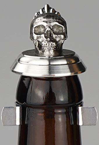 Flasklock tenn, ölflaska tennlock, ölflasklock, skull, skalle, gothic, Corona