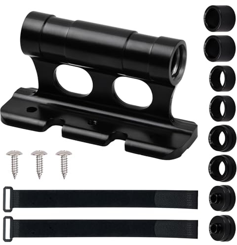 Granvoo Staffa Forcella Bicicletta in Lega di Alluminio, Supporto per Forcella Bici, Supporto per Forcella Portapacchi Fisso per 5x100mm 12x100mm 15x100mm 15x110mm