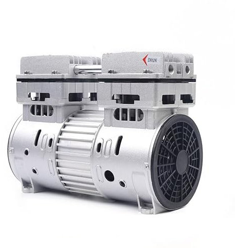 Compresor Sin Aceite,1400U/Min 750W Nariz Compresor Aire Sin Aceite Whisper Compresor Aire Comprimido Silencioso,Para Compresores MéDicos,Compresores Refrigeración