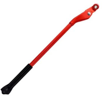 Perfeclan Cavalletto per Bicicletta Cavalletto per Bicicletta per spiedo a sgancio rapido da 5 mm Supporto per Ruota Posteriore per Adulti Bici Cavalletto per, Rosso